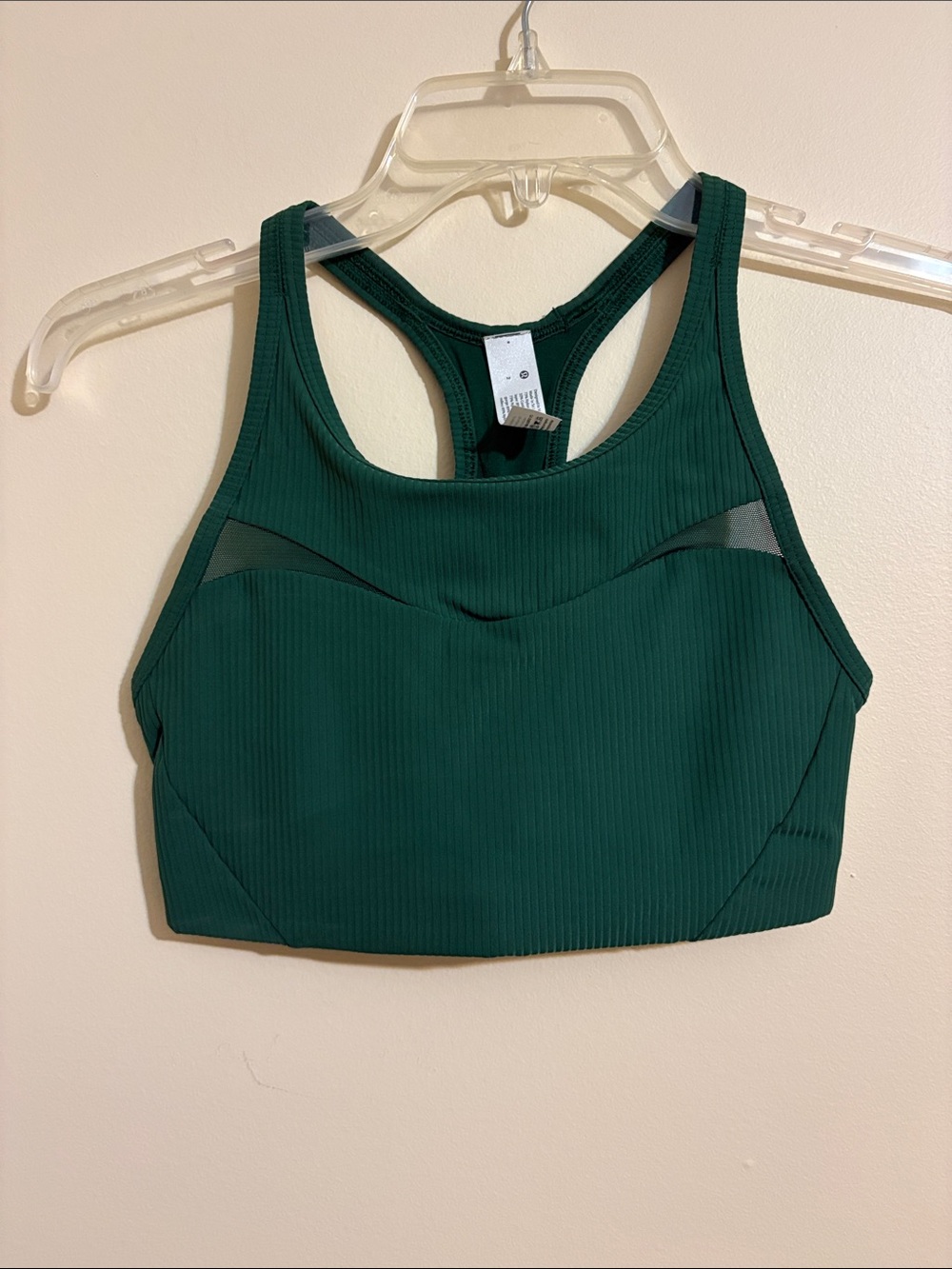 Lululemon Ribbed-Mesh High-Neck Bra *Medium Support, B/C Cup
Everglade Green